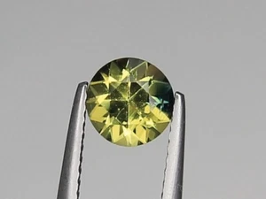 Australian Yellow Sapphire VS 6.3mm Round 1.19ct Loose Natural Gemstone blueedge - Picture 1 of 12