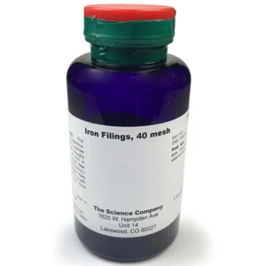 Limaduras de hierro, 500 g, malla 40, sin aceite, experimentos magnéticos - Imagen 1 de 2