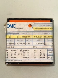 GENUINE NOS OMC BEARING P/N 983877 - Picture 1 of 3