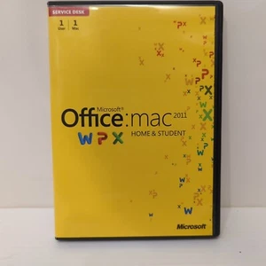 MS Microsoft Office:mac 2011 W P X Home and Student - Picture 1 of 3