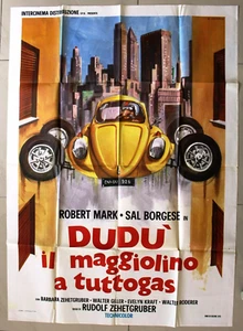Dudù il maggiolino a tutto gas italienisches Filmplakat Manifest (2F) 70er - Bild 1 von 1