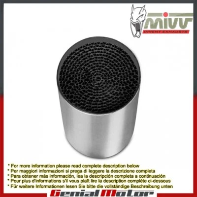 Catalyzer ACC.040.A2 for Mivv exhausts for Ktm 990 Supermoto Smt 2009 > 2013 - Изображение 1 из 2