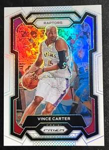 Prizm Vince Carter 2023-24 refractor Prizm blanco SP #'d 36/175 - Imagen 1 de 6