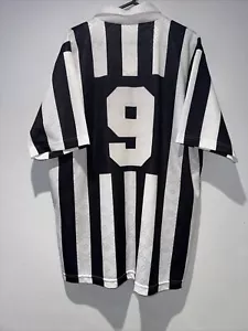 Original Authentic Juventus 1992/94 Home Football Shirt Kappa Mens L #9 Vialli - Picture 1 of 17