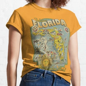 Fabulous Florida The Sunshine State Classic T Shirt - Picture 1 of 4