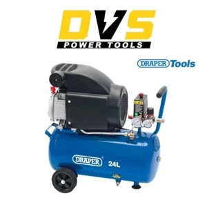 Compresor de aire Draper DA25/207 24 L 230V 1,5 kW (2 hp) - Imagen 1 de 1
