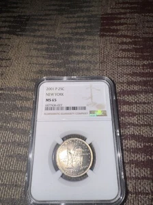 2001 P New York Ms65 - Picture 1 of 2
