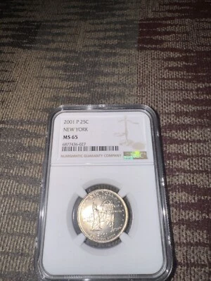 2001 P New York Ms65 - Image 1 of 2