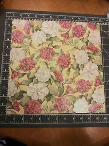Papel de álbum de recortes de 12" K&Co 5p Susan brillo de alas grabado boda prado Camillia - Imagen 1 de 3
