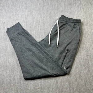 Vuori Sunday Jogger Men M Gray Performance Stretch Athletic Pants Gym Super Soft - Picture 1 of 11