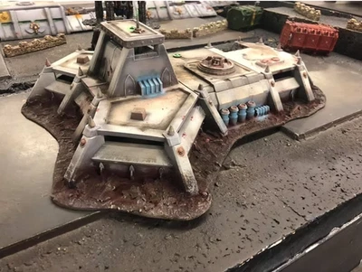 Command HQ - Warhammer 40k compatible terrain - Sci fi, Grimdark