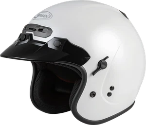 Casco de cara abierta Gmax GM-32 blanco liso talla 3X-grande - Imagen 1 de 8