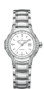 Carl F. Bucherer Pathos Diva 00.10580.08.23.31.02 Diamanten Stahl 34MM Automatik - Bild 1 von 11