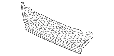 Rejilla central original Volkswagen 5GM-853-677-G-9B9 Foto 1 de 2