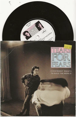 TEARS FOR FEARS EVERYBODY WANTS TO RULE THE WORLD UK PROMO SINGLE (IDEA DJ 9) - Image 1 of 2