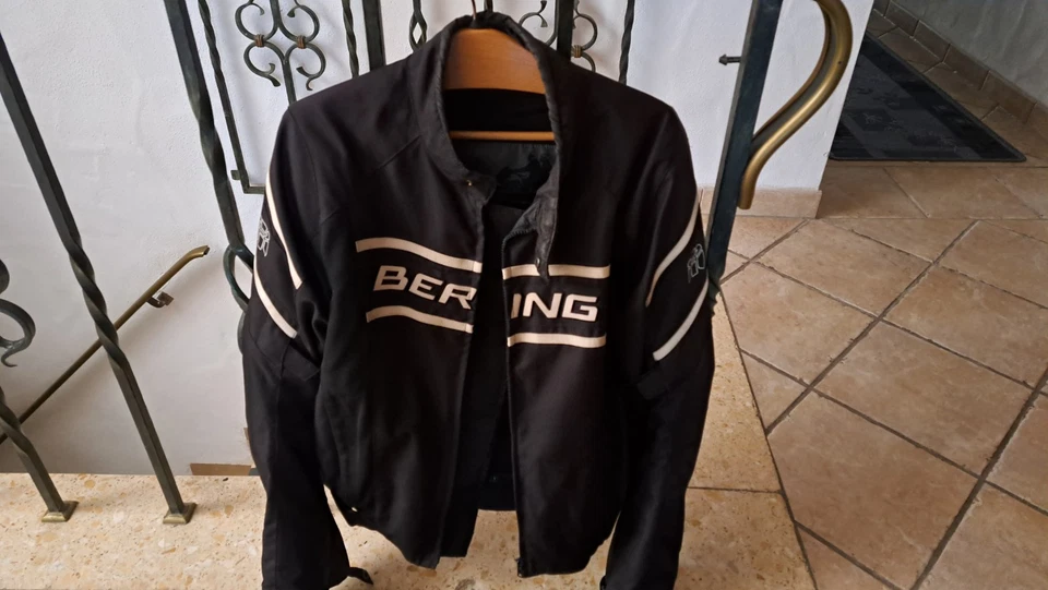 BERING Motorradjacke mit Protektoren Gr. L Herren - Bild 1 von 4