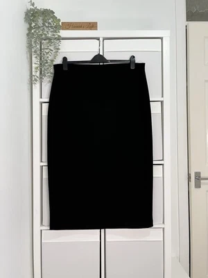 Joseph Ribkoff Maxi Skirt UK 24 Black Jersey Stretch Pull On Elasticated Waist - Image 1 of 4