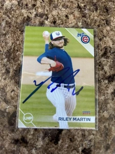 Riley Martin signiert 2024 Iowa Cubs Team Set Auto RC Chicago Cubs # 08 - Bild 1 von 1
