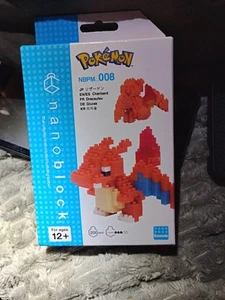 Pokemon CHARIZARD Nanoblock NBPM_008 Micro-Sized Building Blocks Kawada New - Picture 1 of 6