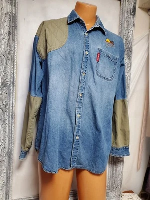 Vtg Columbia Pheasants Forever Long Sleeve Button Down Shooting Shirt XL Hunting - Image 1 of 4