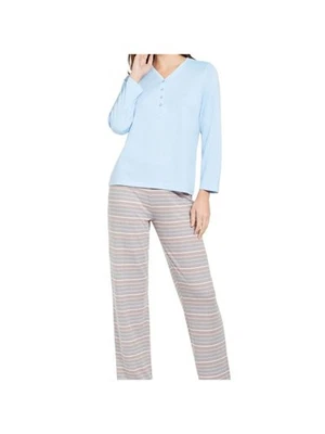 Pantalones para dormir Charter Club íntimos gris banda elástica talla grande: 2X Foto 1 de 3