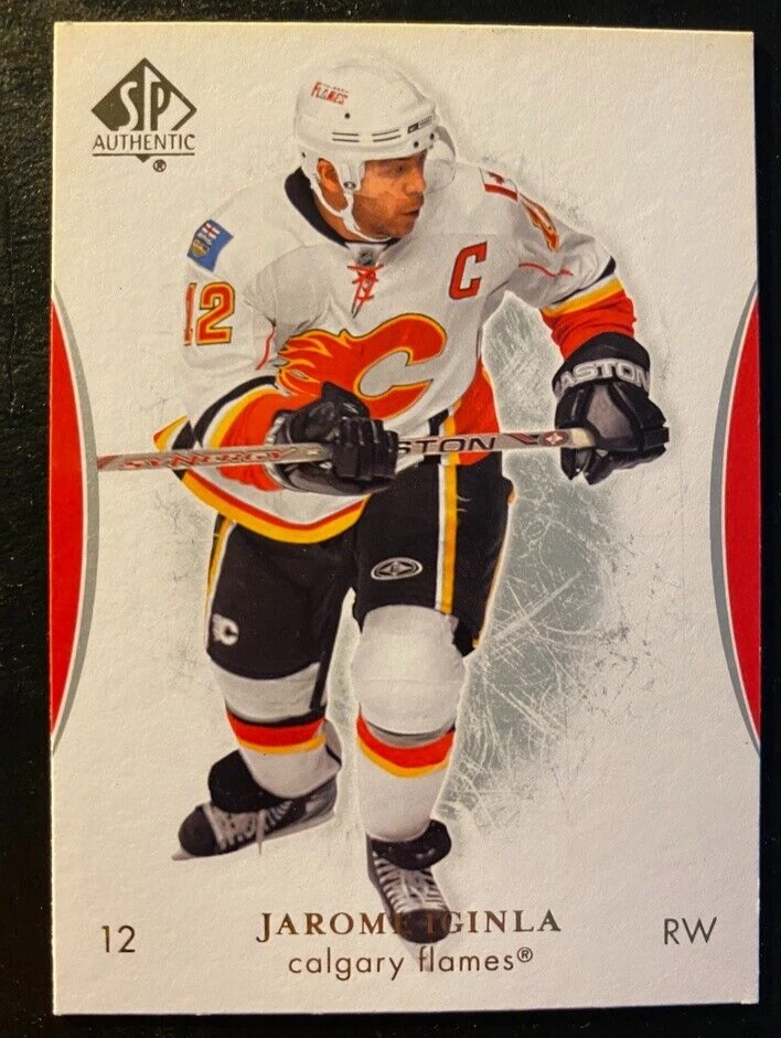 Jarome Iginla 2007-08 SP Authentic Hockey UD #73 Calgary Flames - Image 1 of 2