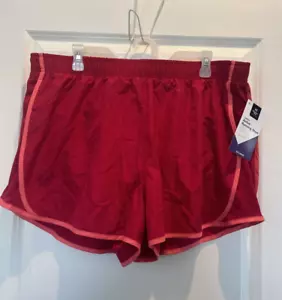 Member's Mark Women's Size XXL Dark Pink Athletic Shorts With Built In Brief - Picture 1 of 5