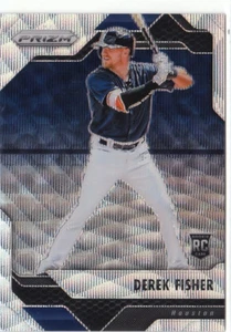 2017 Chronicles Prizm Refractor Blue Wave #21 Derek Fisher Astros /199 - Bild 1 von 2