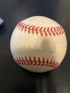 Roger Clemens Early Autograph Signed GAI Global Certified OAL Baseball
