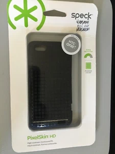Speck PixelSkin HD Rubberized Phone Case for HTC One V - Black - Picture 1 of 2