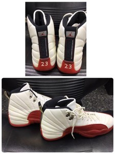 jordan wearing cherry 12s