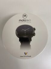 Motorola 360 Smart Watch- Phatom Black - Part#M360FS19-PB-Factory Sealed