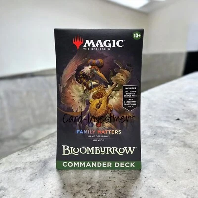 Magic: The Gathering Bloomburrow Commander Deck Family Matters Englisch - Bild 1 von 3