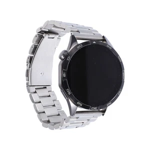 20mm Quick Release Stainless Steel Chain Watch Bands for Men Women Silver Tone - Picture 1 of 7