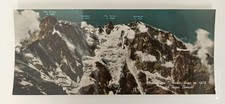 Cartolina d'epoca catena del Monte Rosa