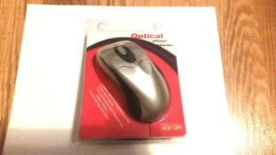 OPTICAL USB 2.0 3-BUTTON WHEEL MOUSE  800 DPI RESOLUTION ERGONOMIC DESIGN - Image 1 of 3