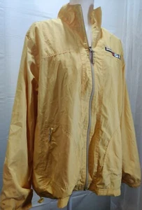 Chaqueta cortavientos para mujer talla XL vintage amarilla Catalina cremallera frontal ver descripción - Imagen 1 de 10
