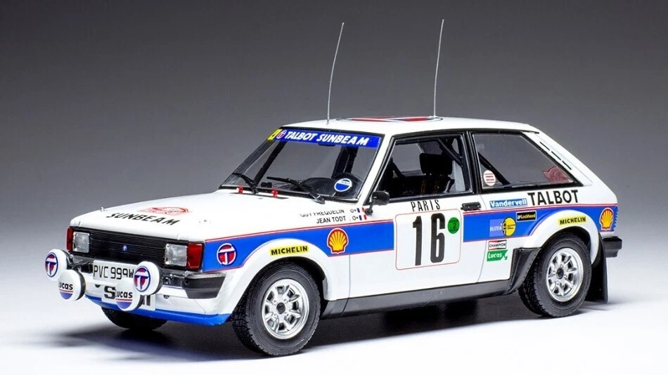 TALBOT SUNBEAM LOTUS N.16 RALLY MONTE CARLO 1981 FREQUELIN/TODT 1:24 - Immagine 1 di 1