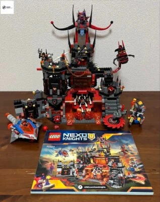 LEGO NEXO KNIGHTS Jestro's Volcano Lair 70323 In 2016 Used Retired W/Manual P2 - Image 1 of 4