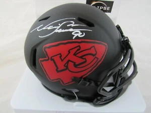 Kansas City Chiefs Neil Smith Eclipse Mini Helmet Helmet Signed Autographed JSA - Picture 1 of 3