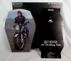 Bruce Dickinson All TheYoung Dudes Shaped Picture Disc 7" Vinyl Record Maiden - Picture 1 of 8