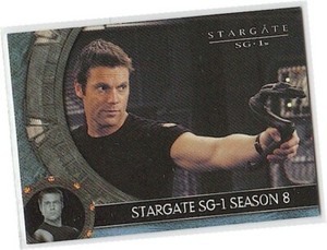 Stargate SG-1 Season 8 (Eight) - UK Promo Card - uk Exclusive - Rittenhouse 2006