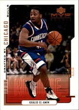 2000-01 Upper Deck MVP #214 Khalid El-Amin RC