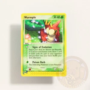 EX Ruby & Sapphire - Wurmple 78/109 Common Non-holo - LP - Picture 1 of 1