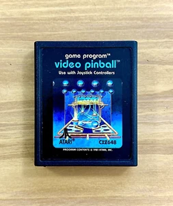 Atari 2600 ~ Video Pinball ~ Atari ~ E ~ CX2648 ~ 1+ Players ~ 1981 ~ !L🔵🔵K! - Picture 1 of 6