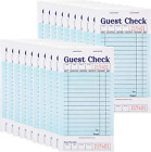 Guest Check Pads (20 Pack) - Server Notepads - Numbered Waitress Order Pads - 1