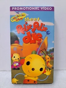 DISNEY PLAYHOUSE: Promotional Video 'Meet Rolie Polie Olie' (VHS, 2000) F1301 - Foto 1 di 5