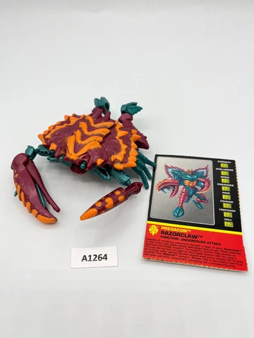 Transformers Beast Wars Razorclaw Complete A1264 Cover