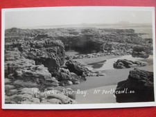 PORTHCAWL THE ROCKS SKER BAY photo post card 