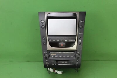2006 LEXUS GS430 PIONEER STEREO 6 DISC CD CASSETTE P6857 DISPLAY SCREEN OEM Foto 1 de 4